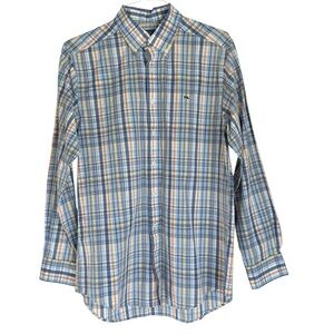 Vineyard Vines Men’s Slim Fit 100% Cotton Button Down Whale Shirt. Medium.